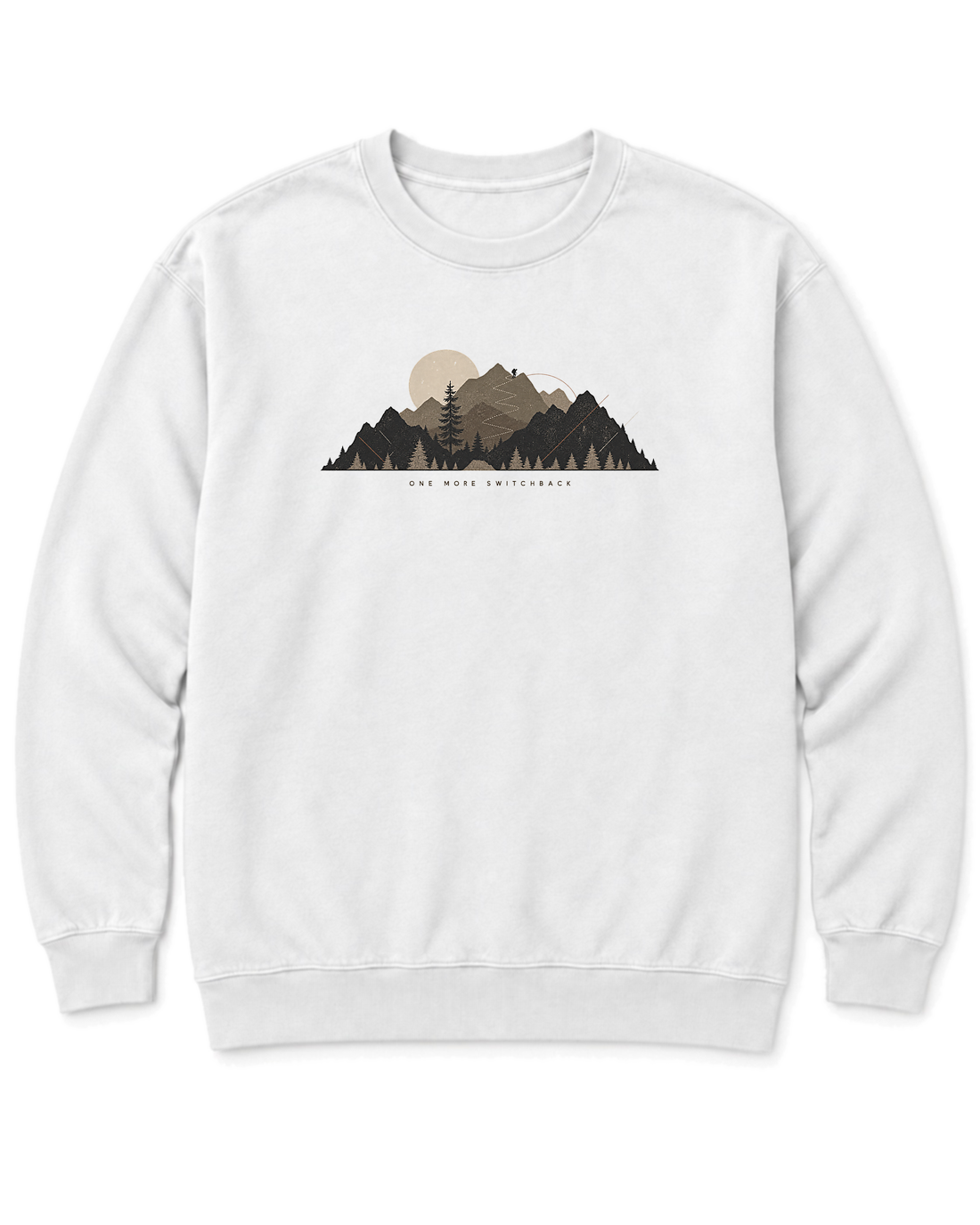 One More Switchback Sweatshirt - White