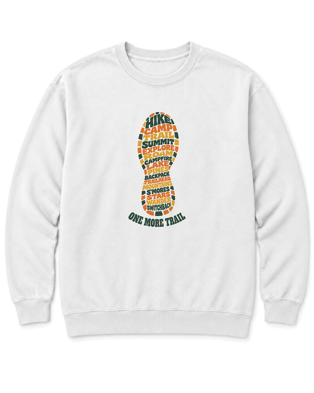 One More Trail Sweatshirt - White