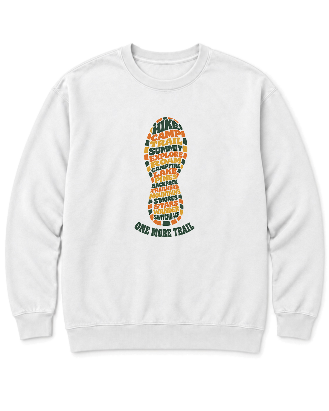 One More Trail Sweatshirt - White