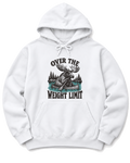 Over the Weight Limit Hoodie - White