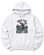 Over the Weight Limit Hoodie - White