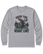Over the Weight Limit Long Sleeve Shirt - Sport Grey