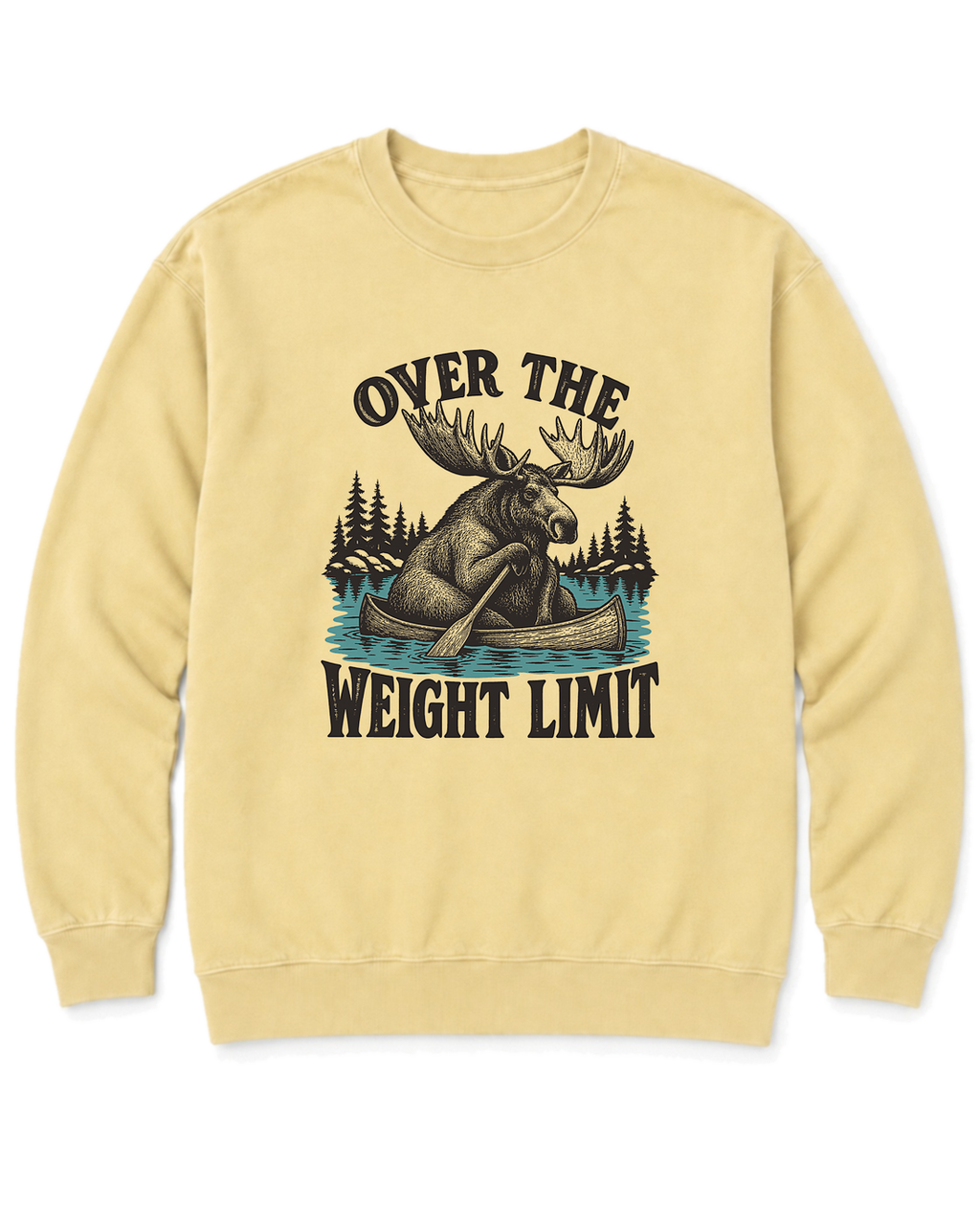 Over the Weight Limit Sweatshirt - Butter