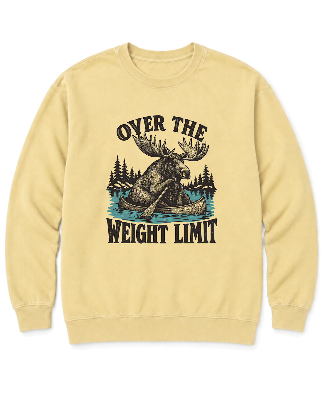 Over the Weight Limit Sweatshirt - Butter