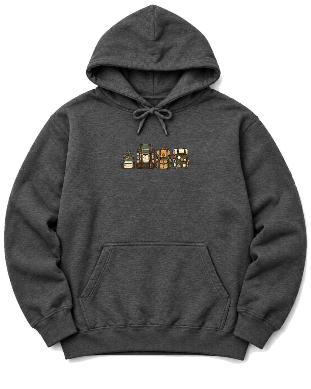 Packs Hoodie - Dark Heather