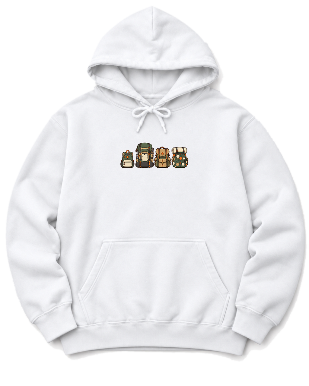 Packs Hoodie - White