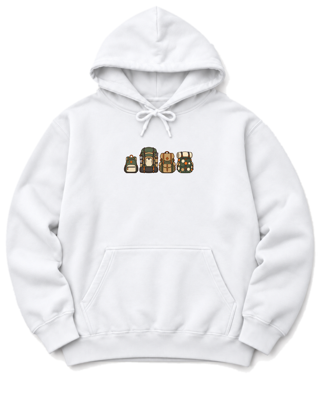 Packs Hoodie - White