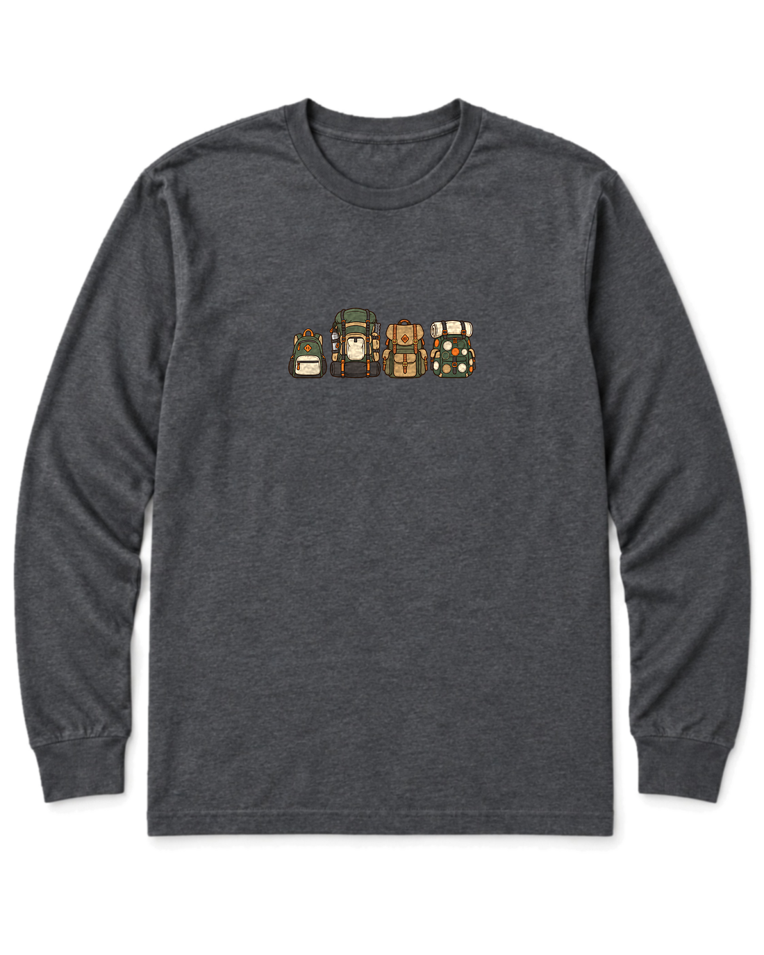 Packs Long Sleeve Shirt - Dark Heather