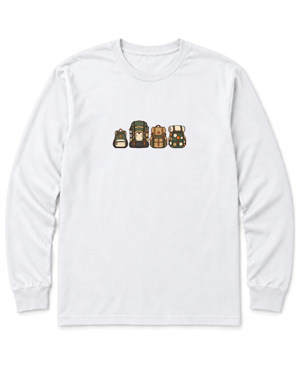 Packs Long Sleeve Shirt - White