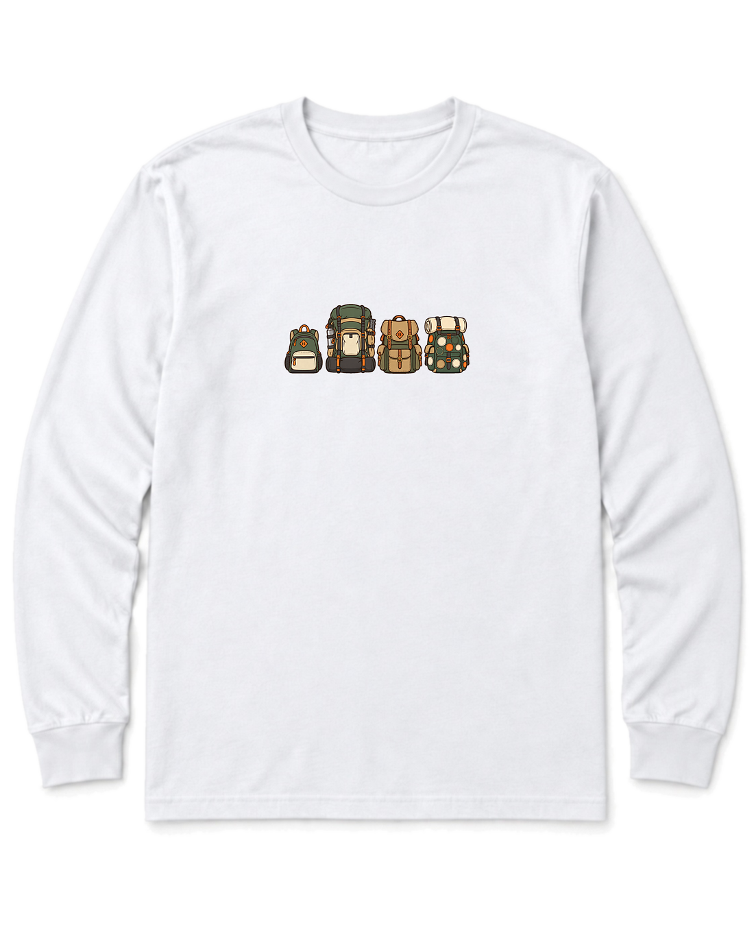 Packs Long Sleeve Shirt - White