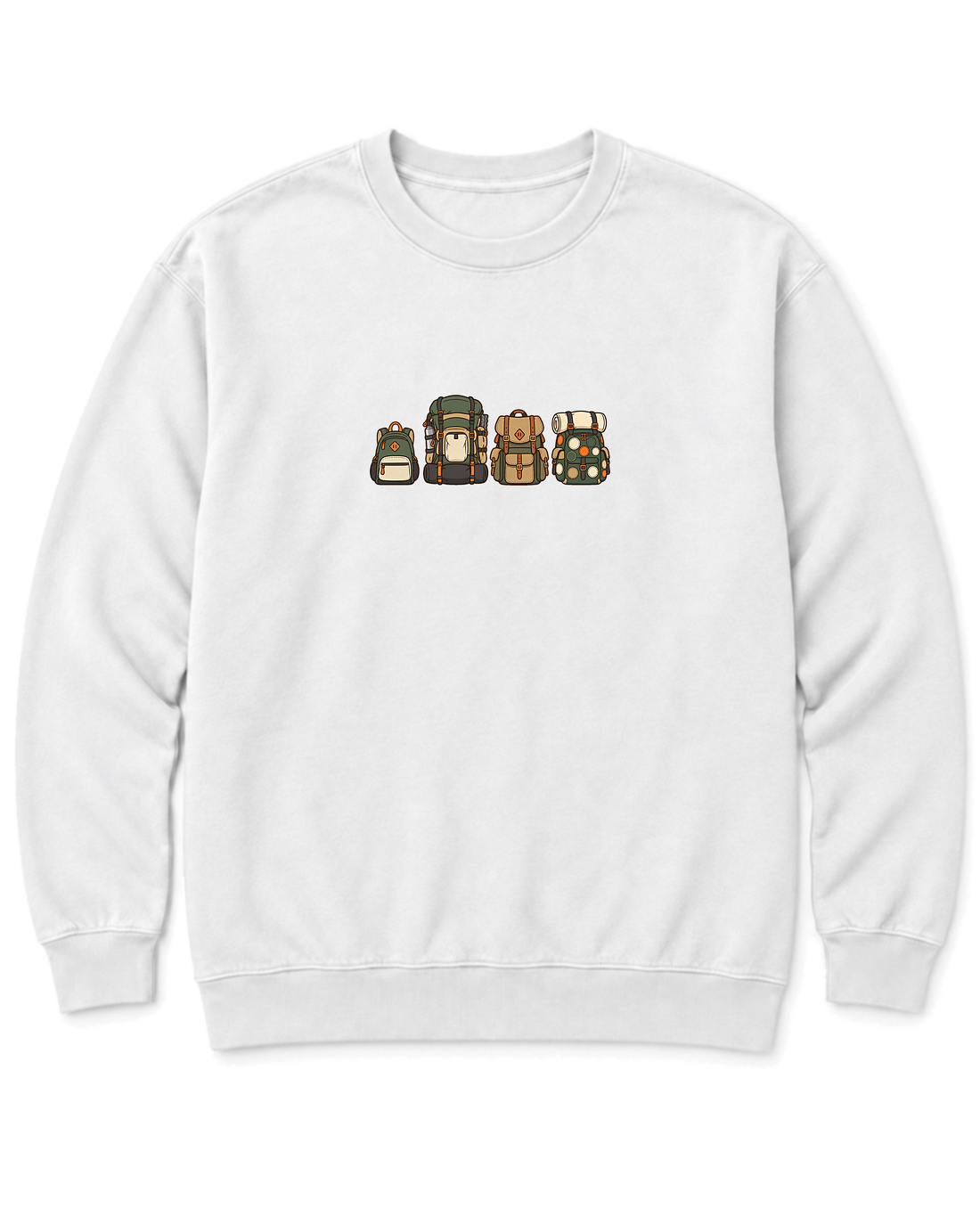 Packs Sweatshirt - White