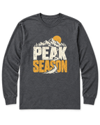 Peak Season Long Sleeve Shirt - Dark Heather