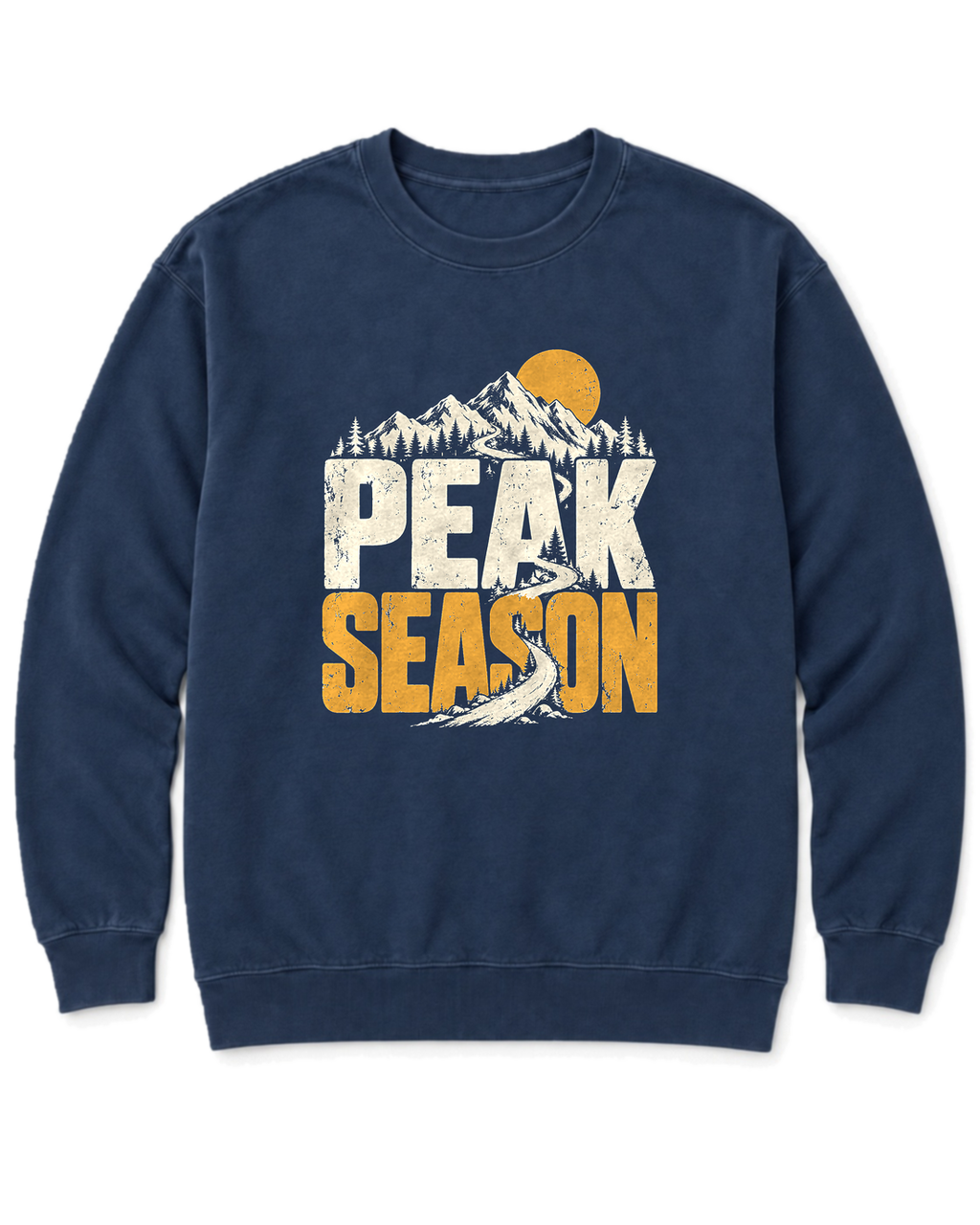 Peak Season Sweatshirt - True Navy