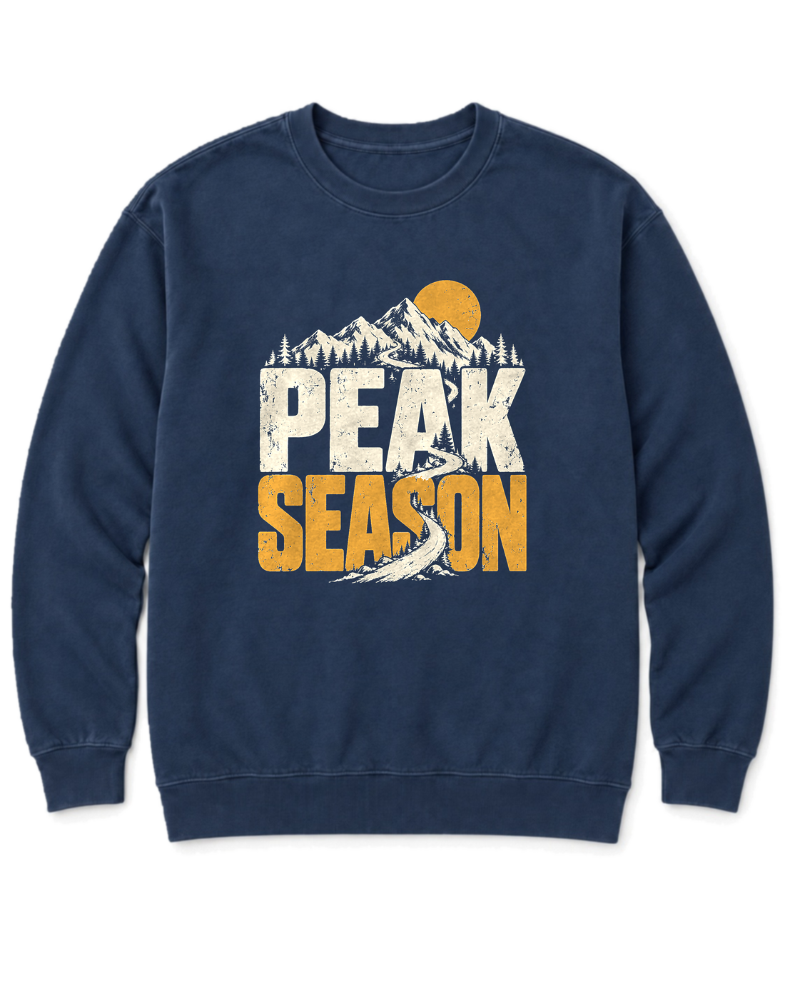 Peak Season Sweatshirt - True Navy