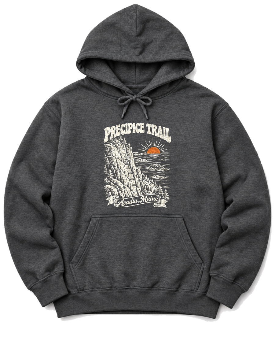 Precipice Trail Hoodie - Dark Heather