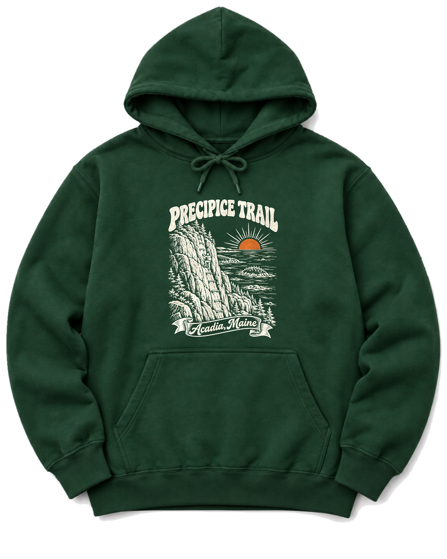 Precipice Trail Hoodie - Forest Green