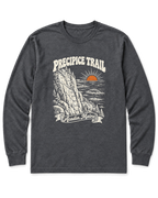 Precipice Trail Long Sleeve Shirt - Dark Heather