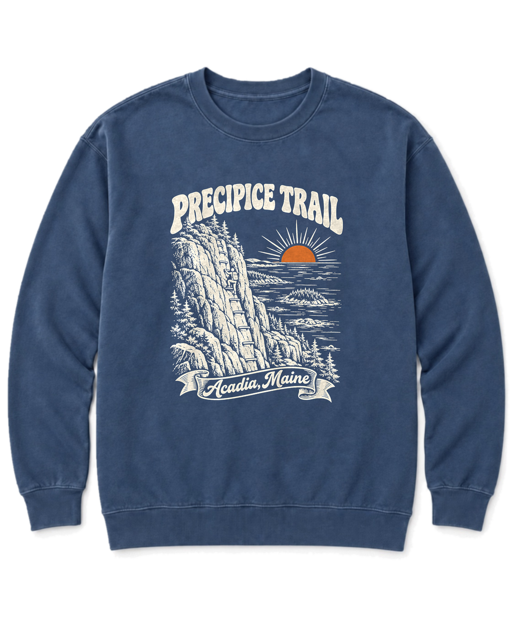Precipice Trail Sweatshirt - Denim