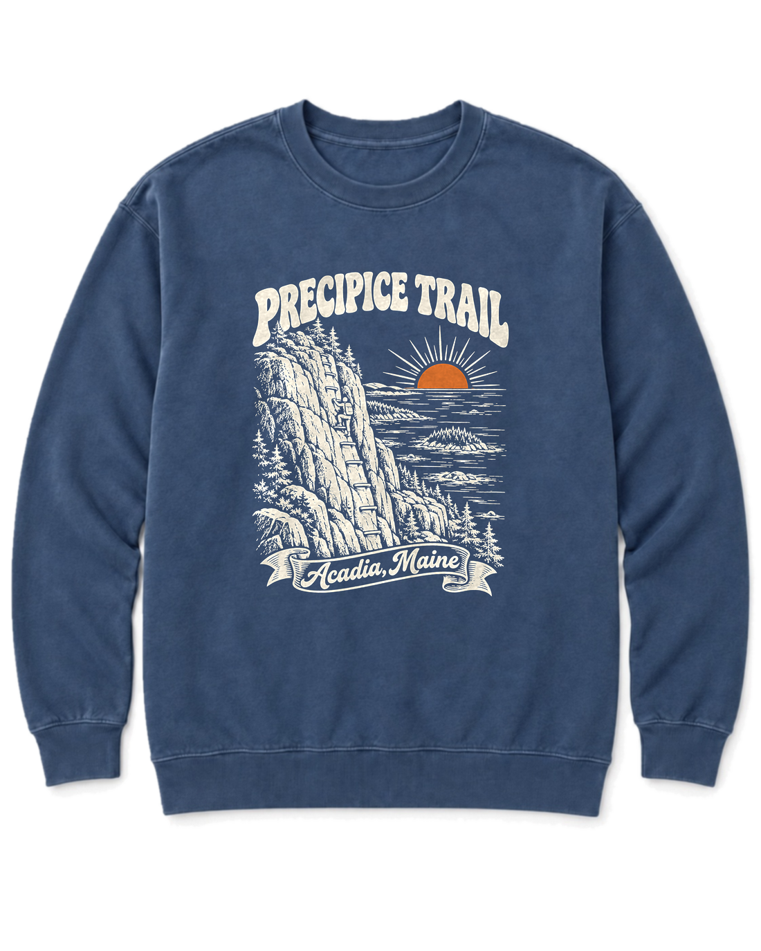 Precipice Trail Sweatshirt - Denim