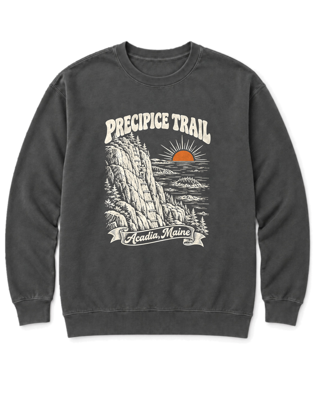 Precipice Trail Sweatshirt - Pepper