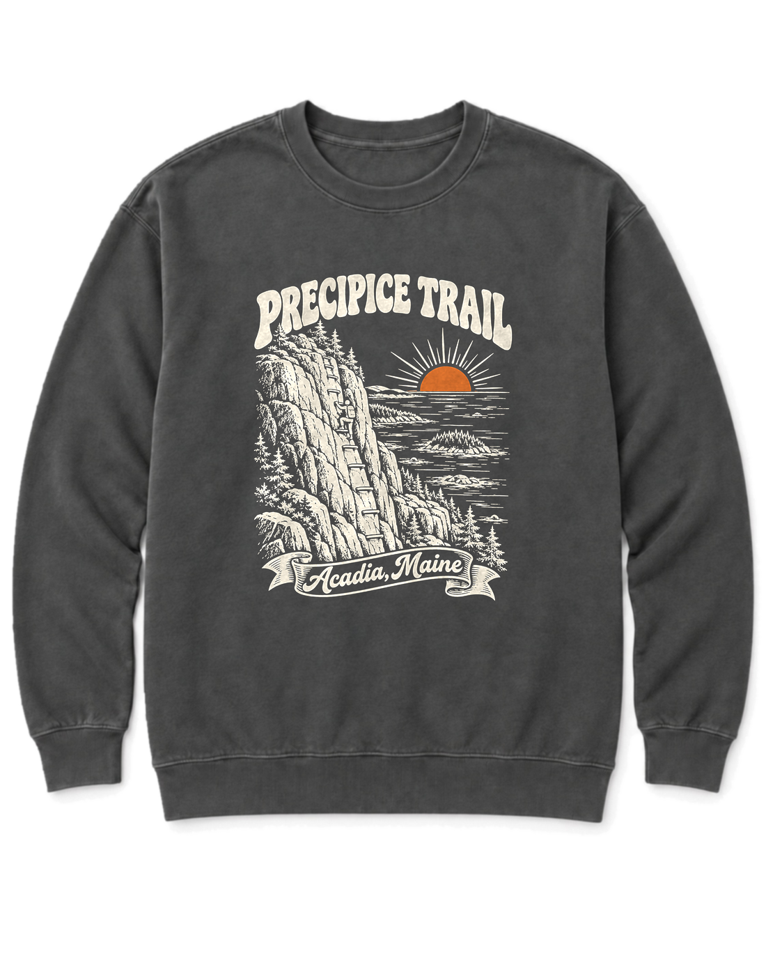 Precipice Trail Sweatshirt - Pepper