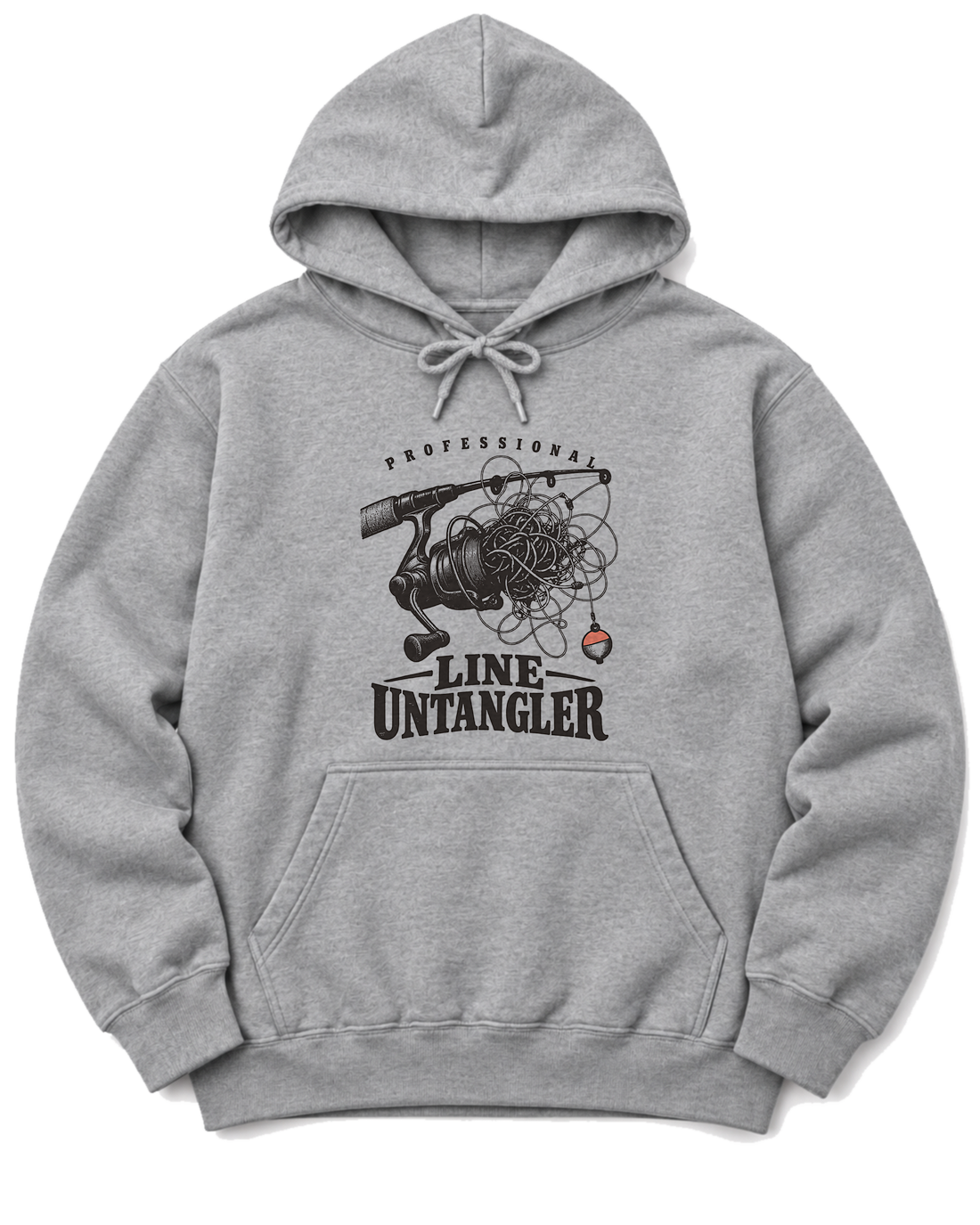 Professional Line Untangler Hoodie - Sport Grey