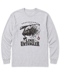 Professional Line Untangler Long Sleeve Shirt - Ash