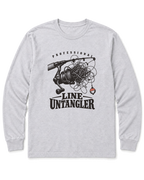 Professional Line Untangler Long Sleeve Shirt - Ash