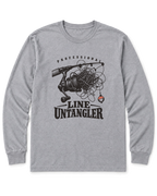 Professional Line Untangler Long Sleeve Shirt - Sport Grey