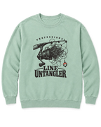 Professional Line Untangler Sweatshirt - Chalky Mint