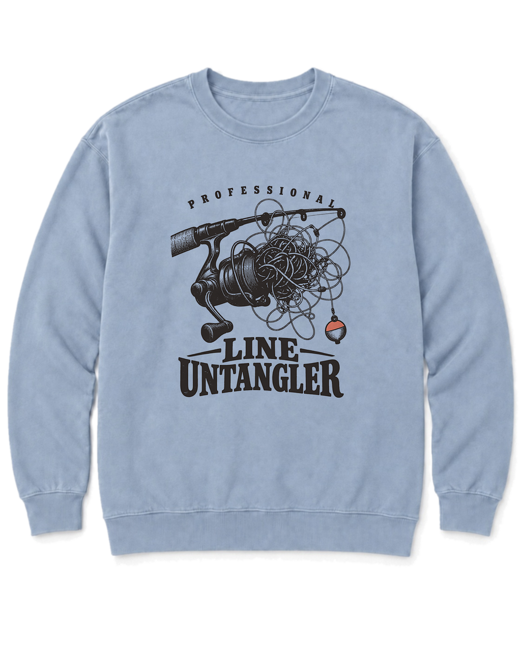 Professional Line Untangler Sweatshirt - Chambray