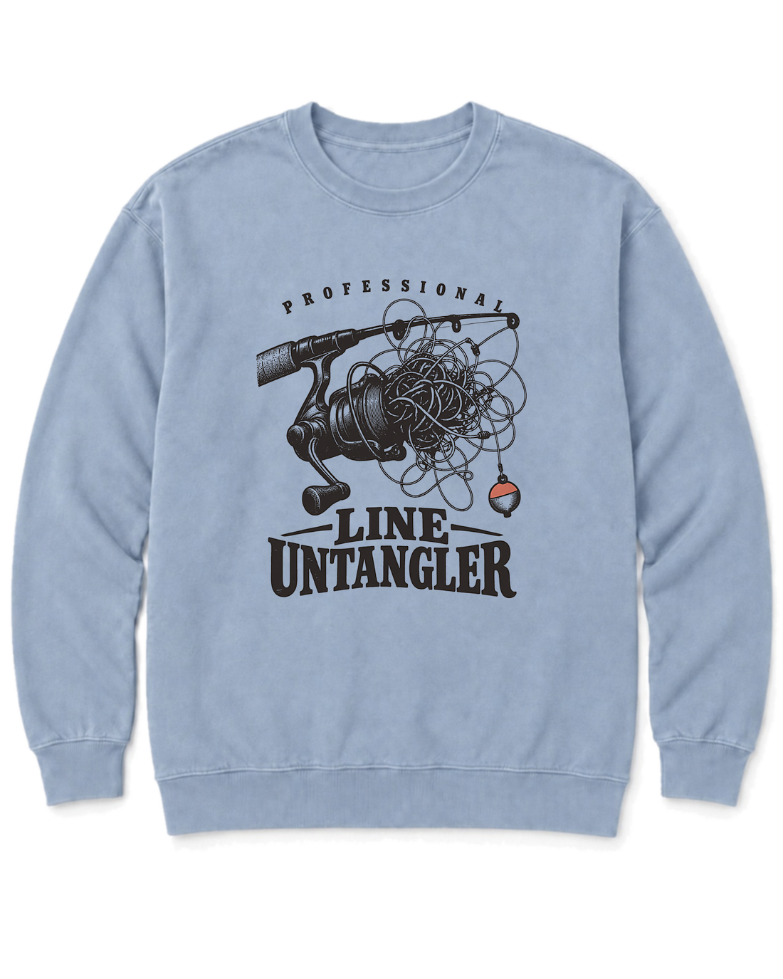 Professional Line Untangler Sweatshirt - Chambray