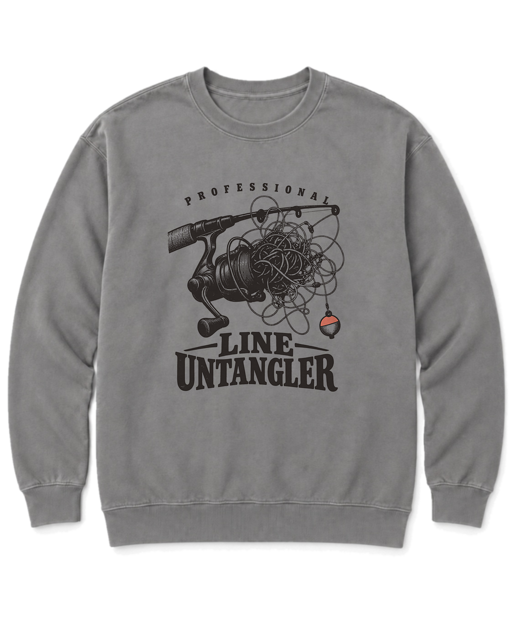 Professional Line Untangler Sweatshirt - Grey