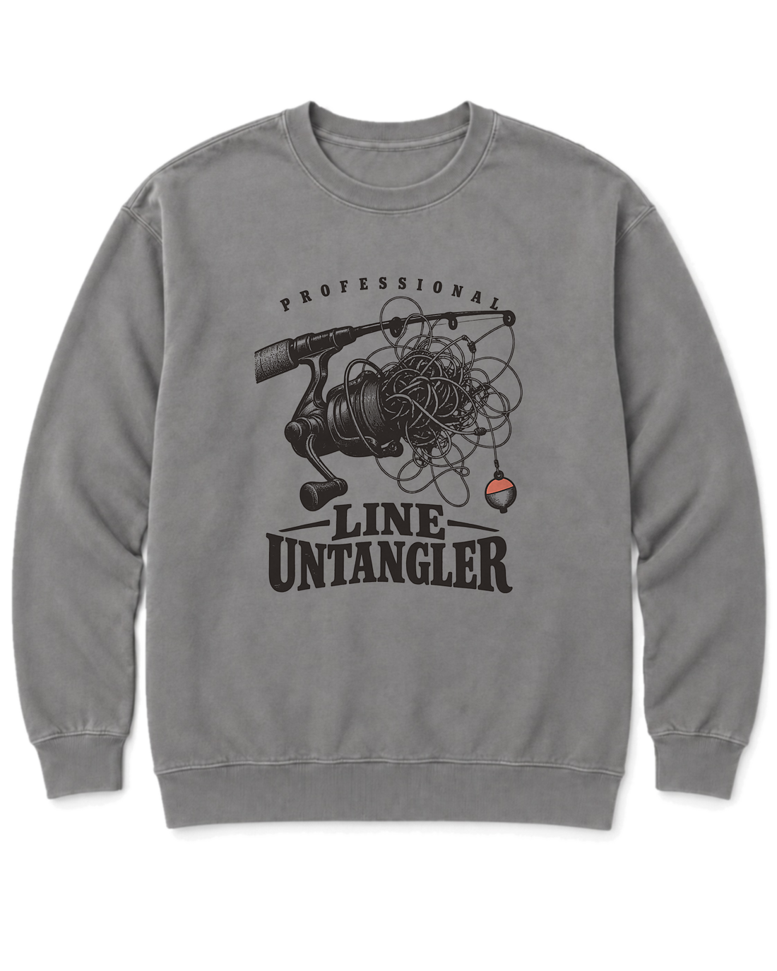 Professional Line Untangler Sweatshirt - Grey