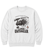 Professional Line Untangler Sweatshirt - White