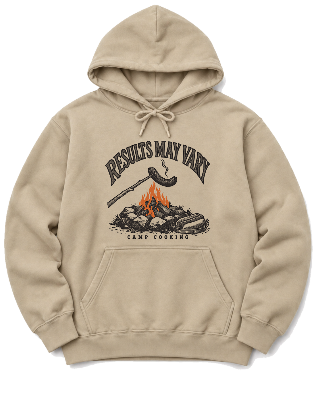 Results May Vary Hoodie - Sand