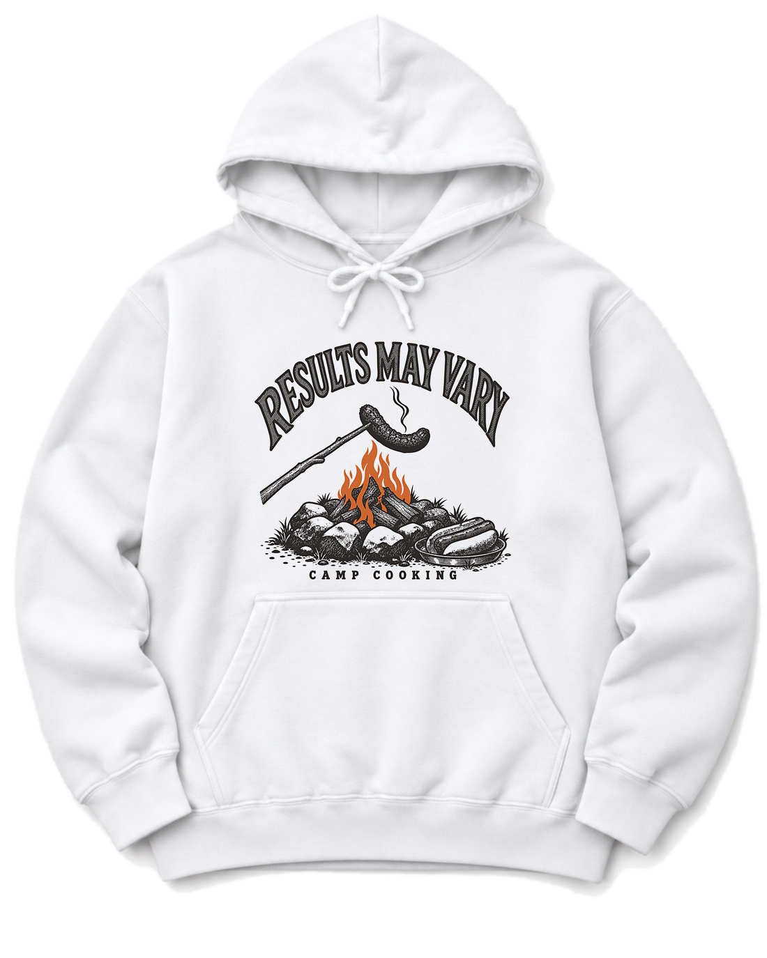 Results May Vary Hoodie - White