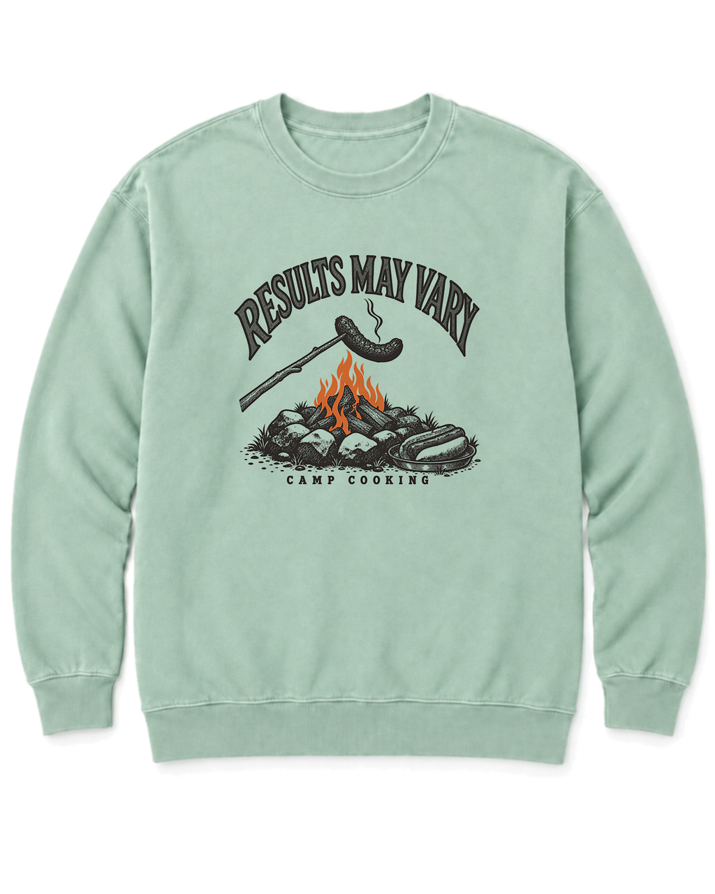 Results May Vary Sweatshirt - Chalky Mint