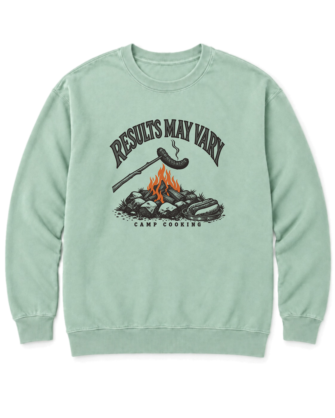 Results May Vary Sweatshirt - Chalky Mint