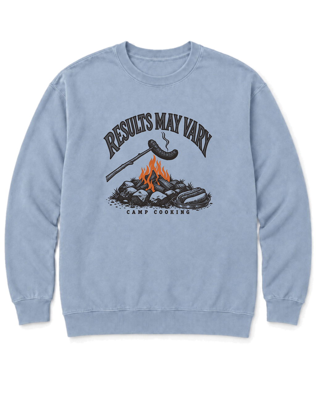 Results May Vary Sweatshirt - Chambray