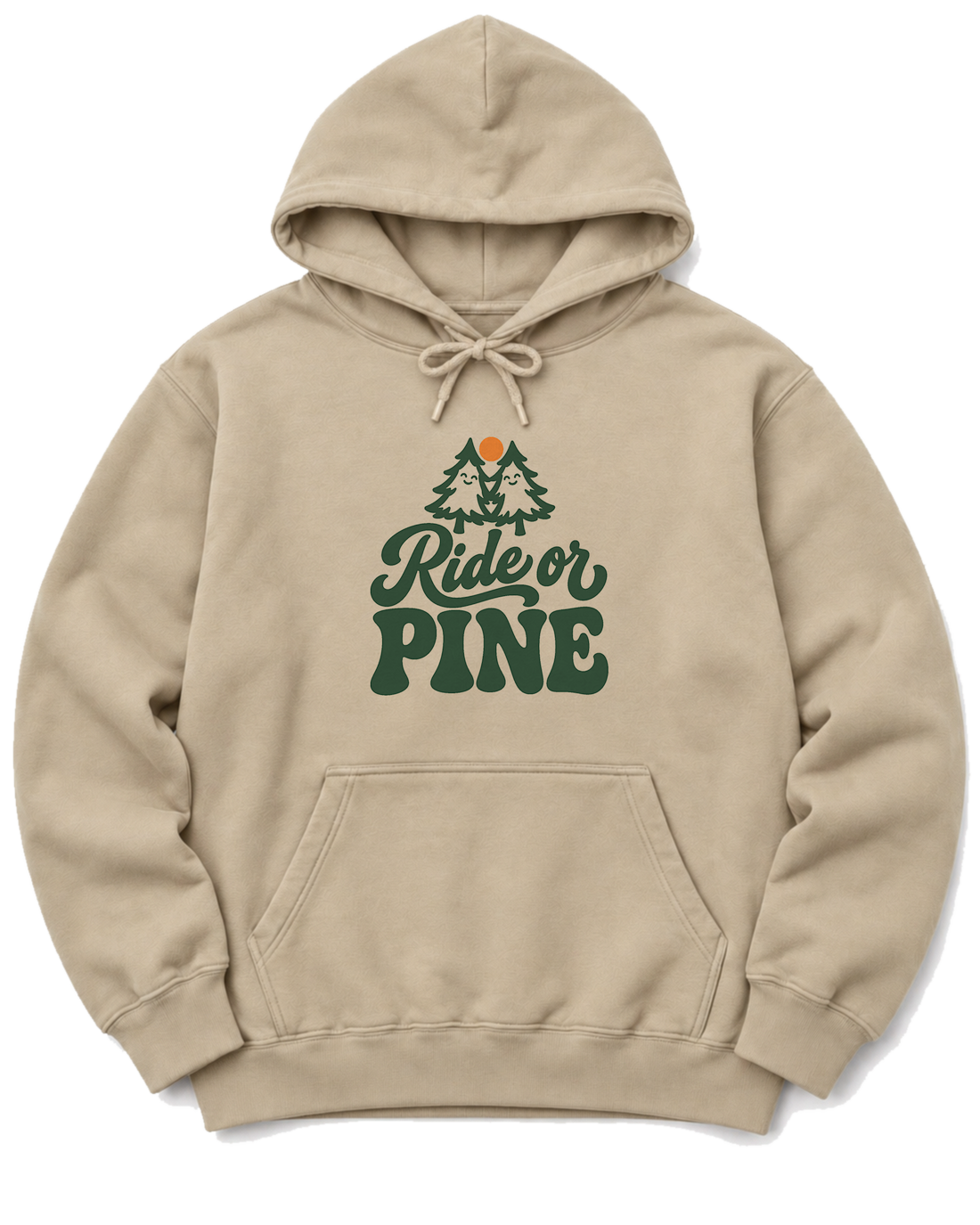 Ride or Pine Hoodie - Sand