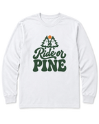 Ride or Pine Long Sleeve Shirt - White