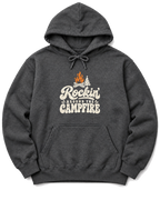 Rockin' Around the Campfire Hoodie - Dark Heather