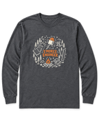 S'mores Engineer Long Sleeve Shirt - Dark Heather