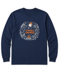 S'mores Engineer Long Sleeve Shirt - Navy