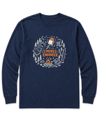 S'mores Engineer Long Sleeve Shirt - Navy