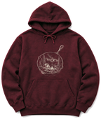 Skillet Campfire Hoodie - Maroon