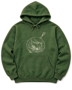 Skillet Campfire Hoodie - Military Green