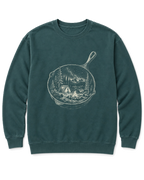 Skillet Campfire Sweatshirt - Blue Spruce