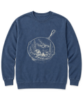 Skillet Campfire Sweatshirt - Denim